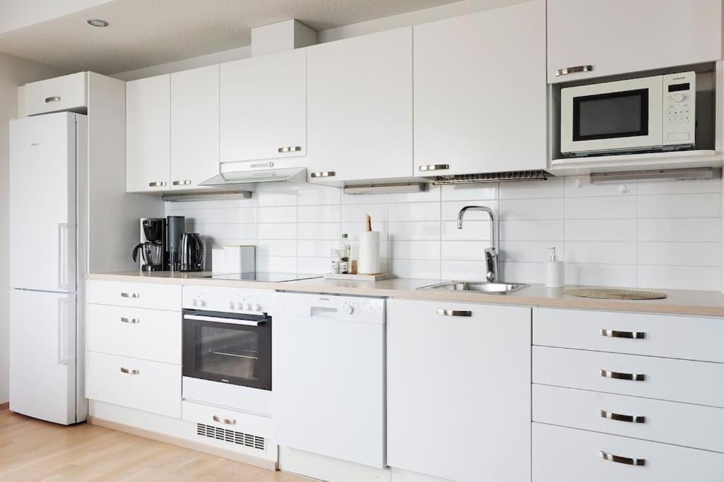 Rauhallinen Kolmio Omalla Saunalla Tampereen Keskustassa Ngoại thất bức ảnh
